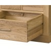 Mobel Oak Furniture Widescreen Television Cabinet Stand- PRE ORDER